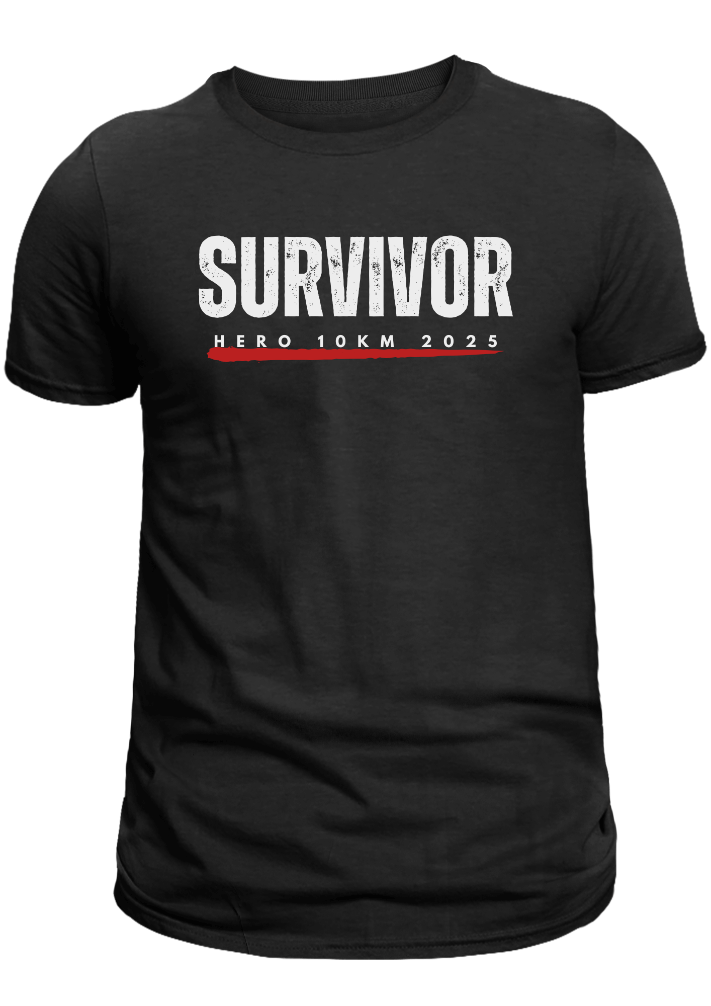 Camiseta Survivor 2025 - Hero 10km